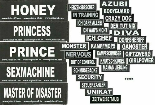 Julius klettsticker - 2, julius-k9®